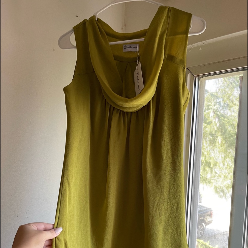 Destinaire Green Dress Size L